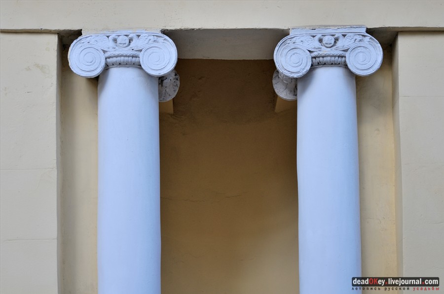 Ионический ордер в усадьбах