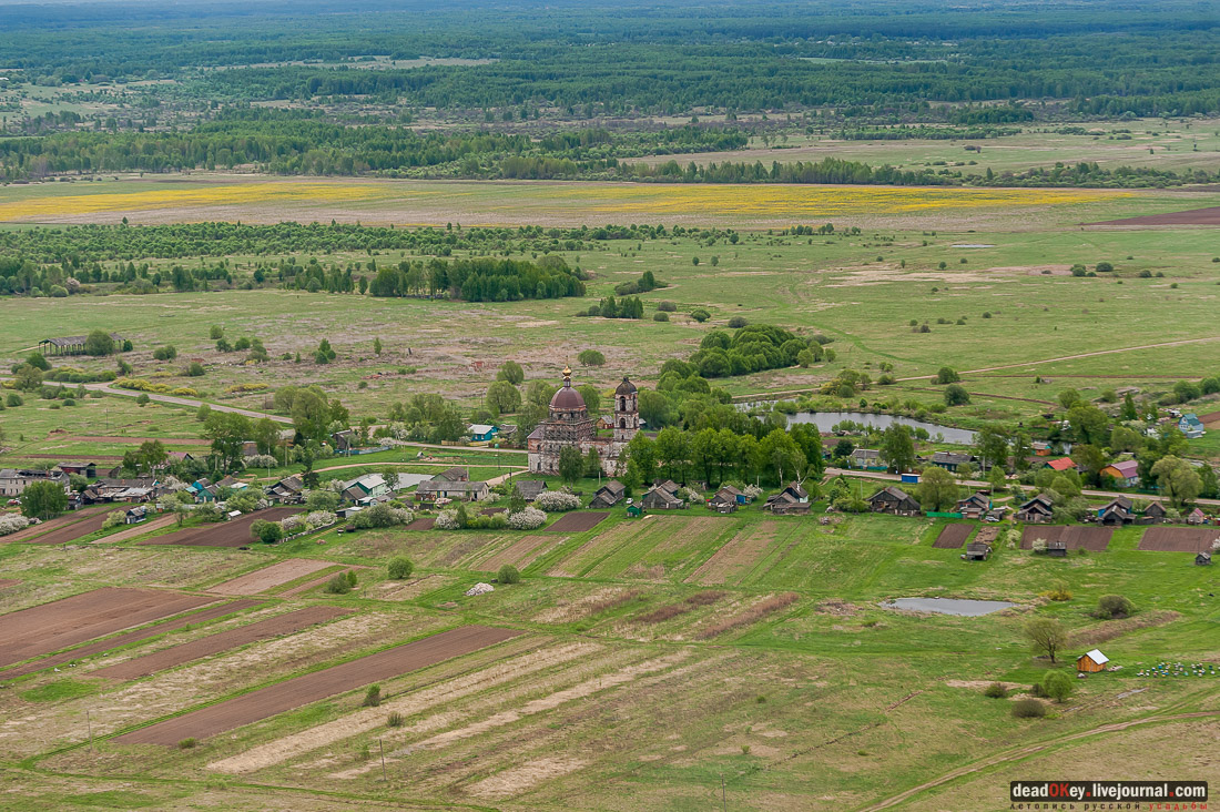 Пролетая на МИ-8 над Ярославской областью, часть 1. Аэрофотосъемка с вертолета