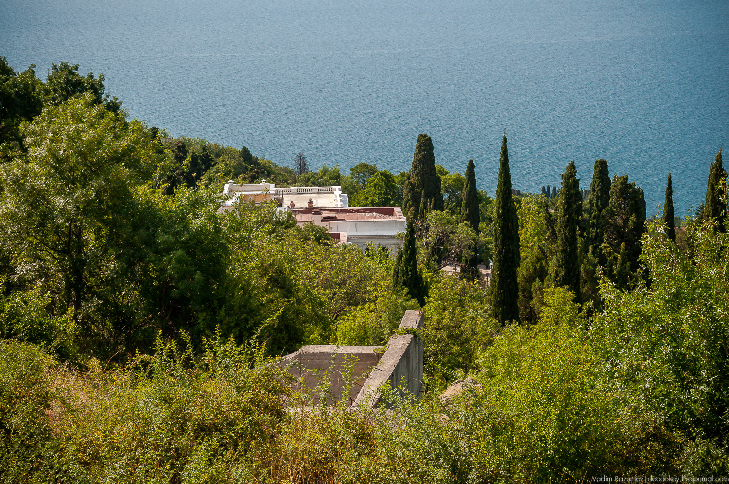 Усадьбы Крыма, открытие моста