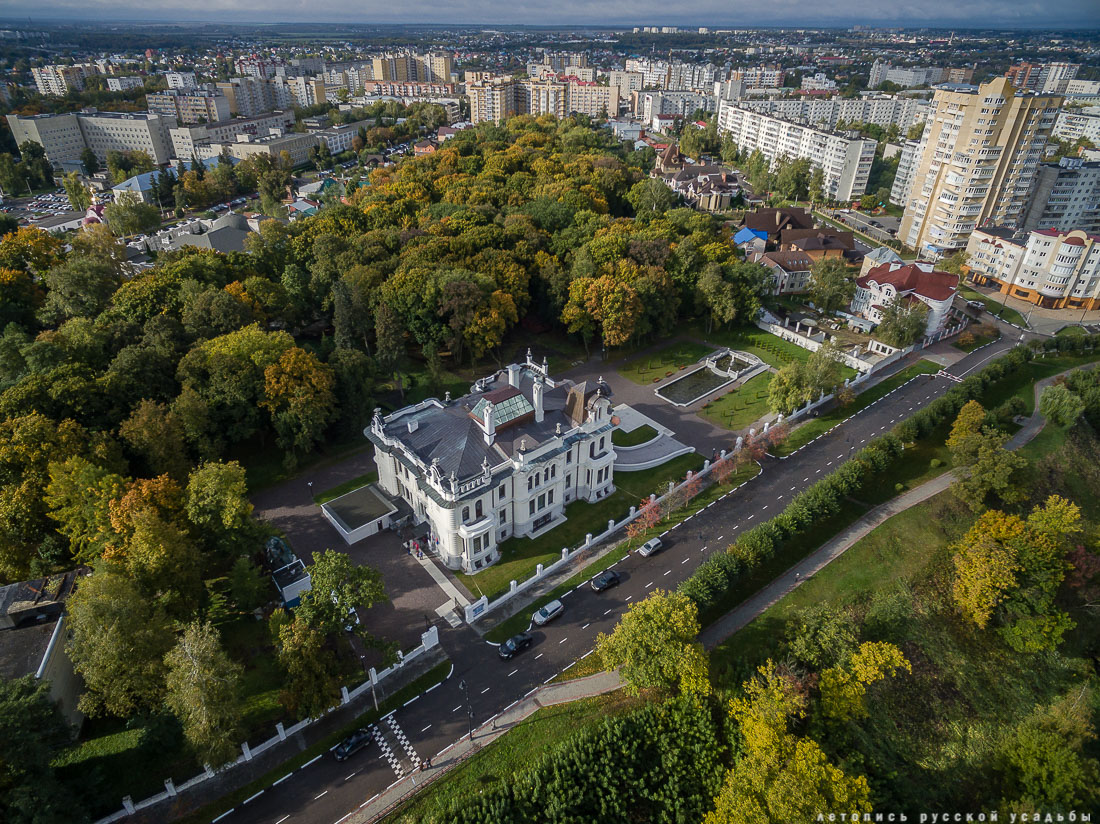усадьба Асеевых в Тамбове с квадрокоптера