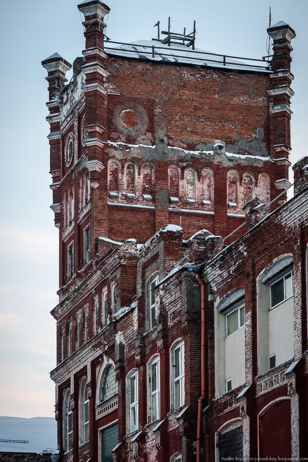 Город Орехово-Зуево, фабрики, фото Вадим Разумов