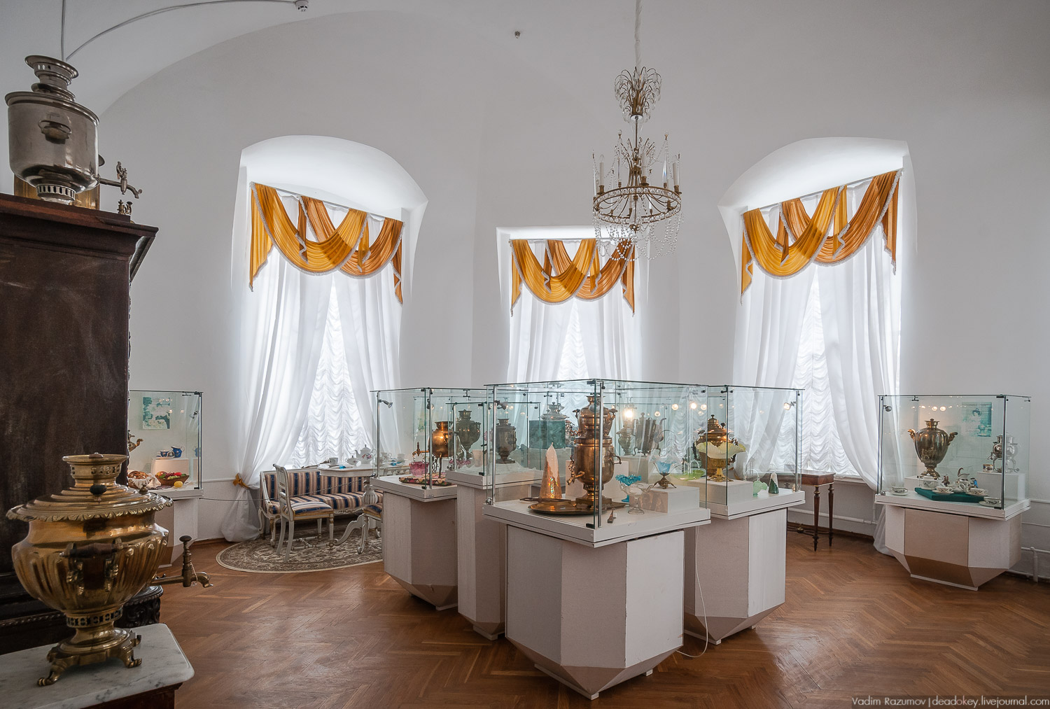 Богородицк, интерьеры дворца