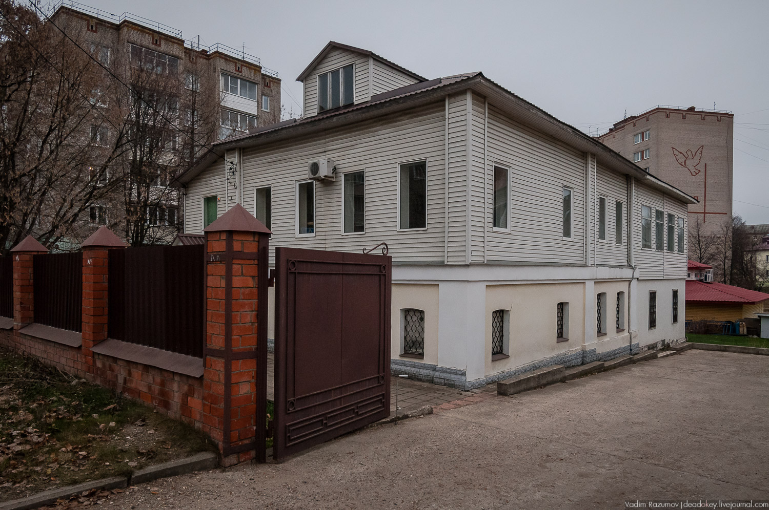 Сергиев Посад, волонтеры спасают дом на Валовой улице