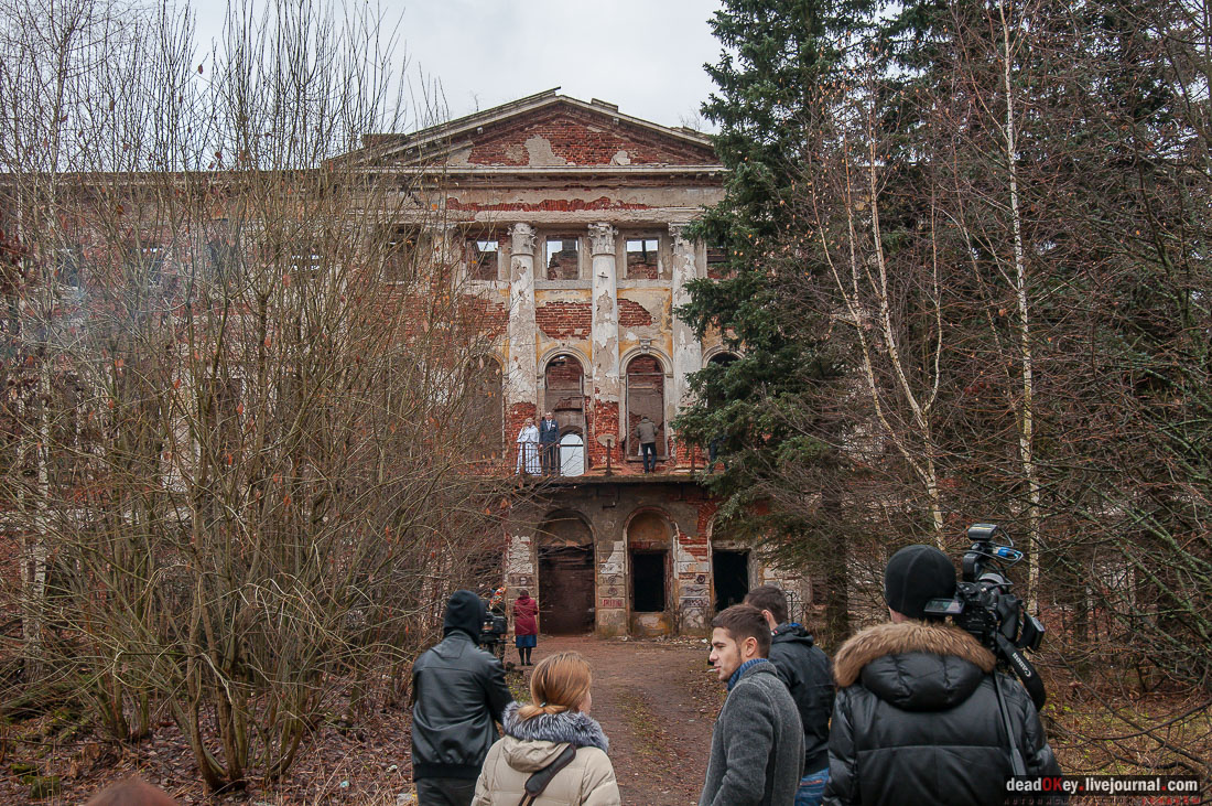 усадьба Гребнево, съемки телепередачи про усадьбу Гребнево на телеканале Усадьба