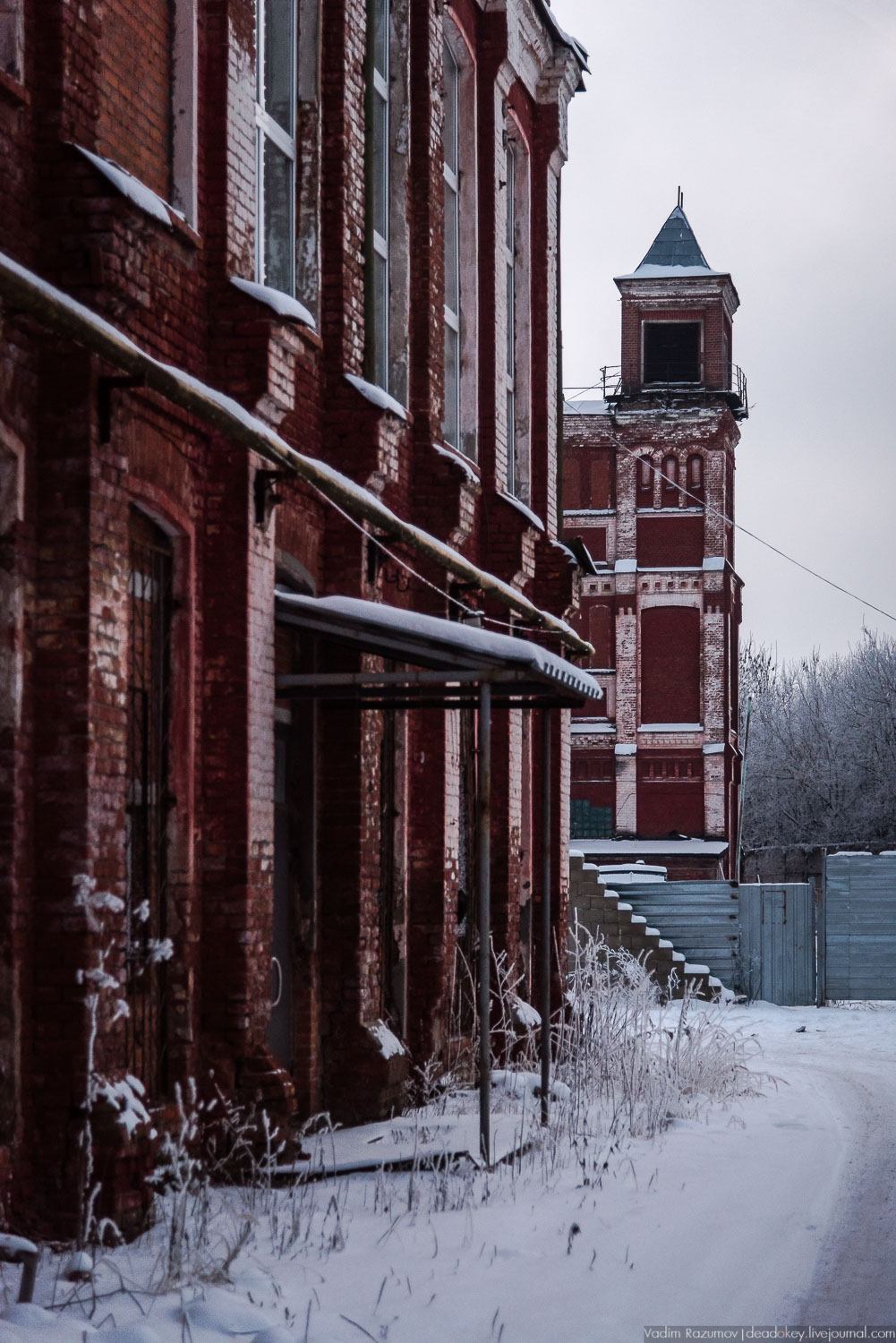 Город Орехово-Зуево, фабрики, фото Вадим Разумов