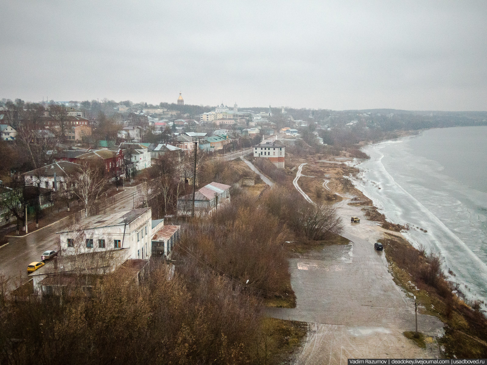 Касимов с дрона, Рязанская область