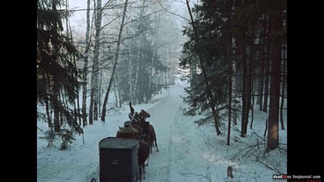 усадьба УДИНО, ОЛЬГОВО и НИКОЛЬСКОЕ-ОБОЛЬЯНИНОВО в фильме Гусарская баллада, 1962 год