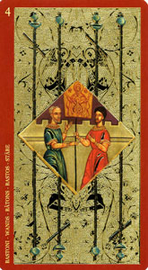  Четверка Жезлов 