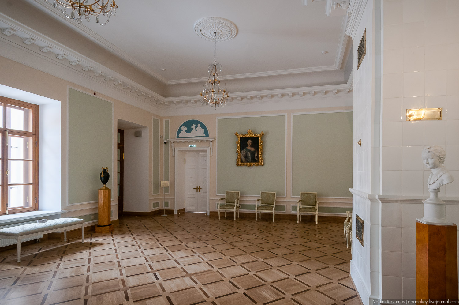 усадьба Остафьево, интерьеры после реставрации