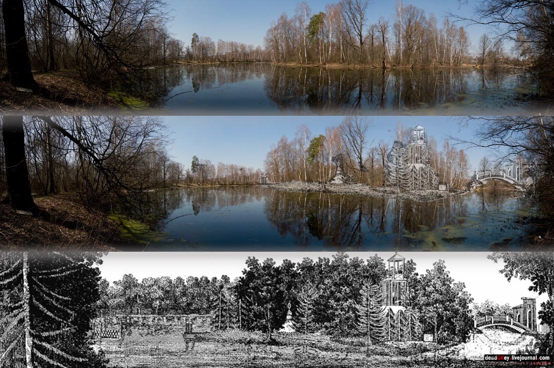 усадьба Савинское (исследование масонского парка)