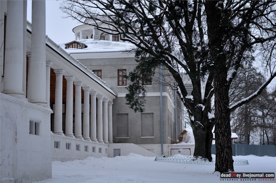 Дорический и тосканский ордера в усадьбах