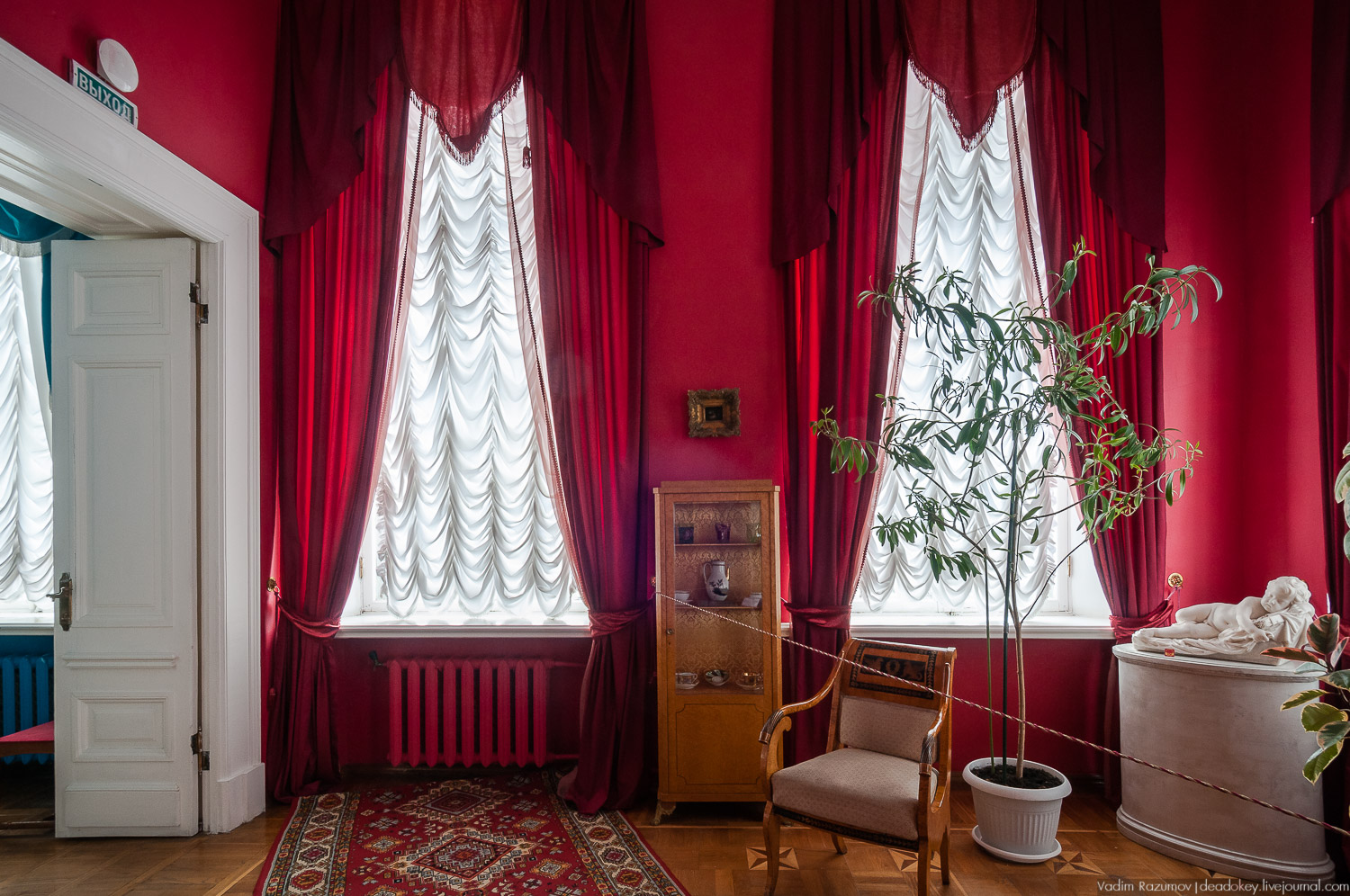 Богородицк, интерьеры дворца