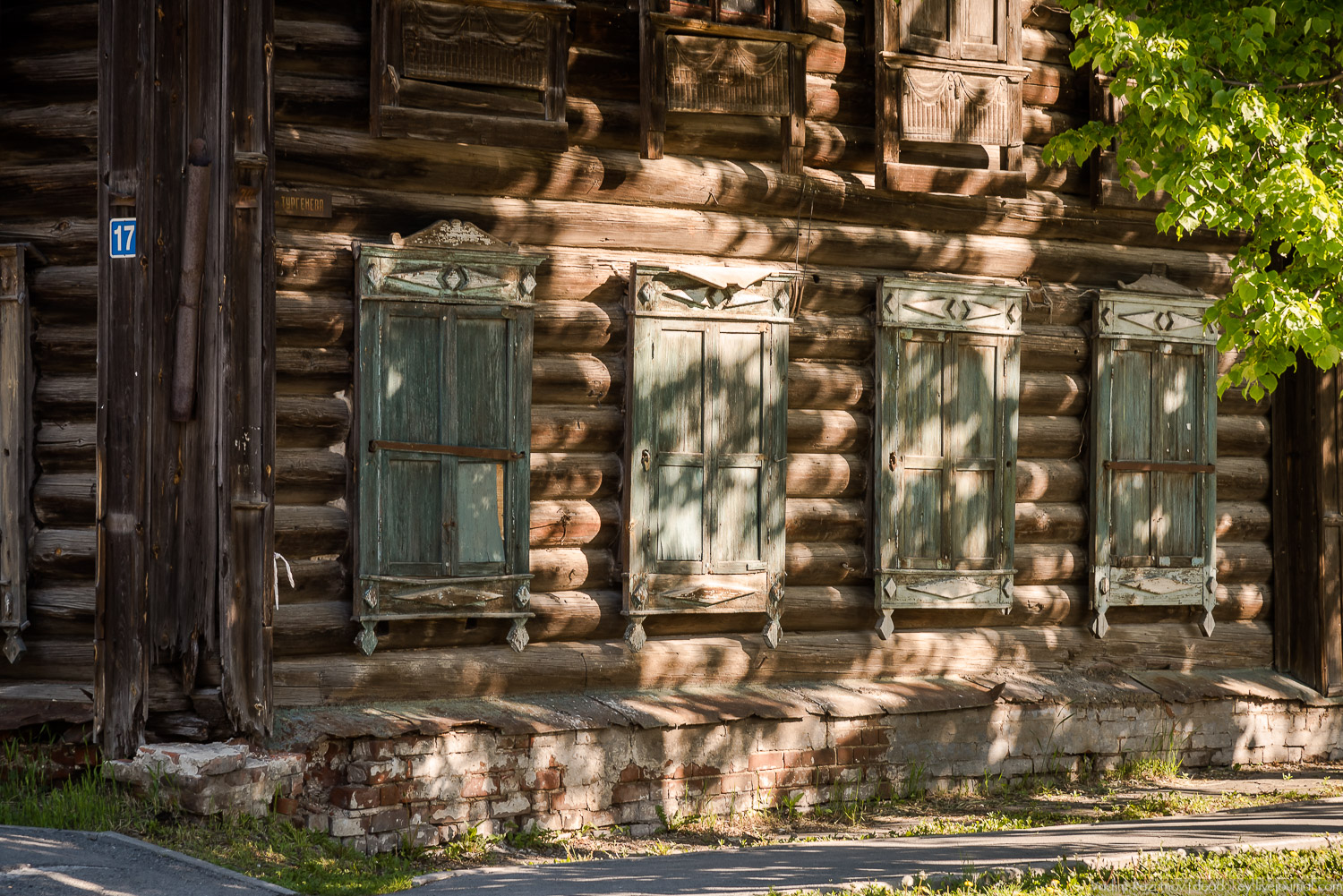 Усадьбы и наличники Тюмени