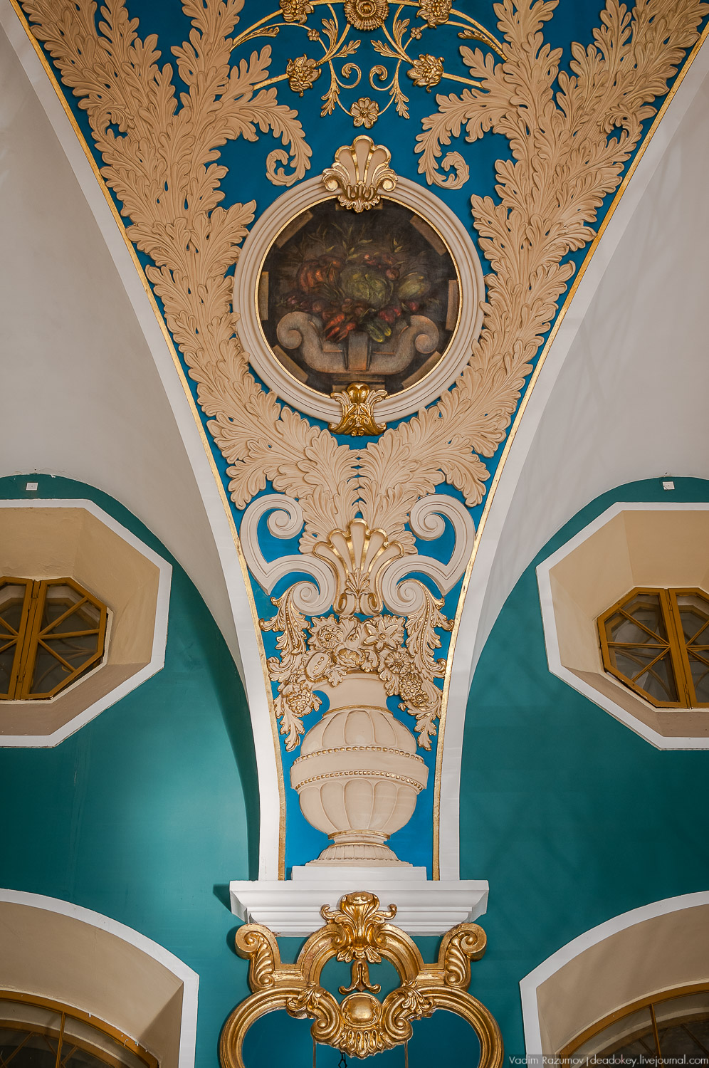 Казанский вокзал, интерьеры, ресторан, архитектор Щусев, зал ожидания