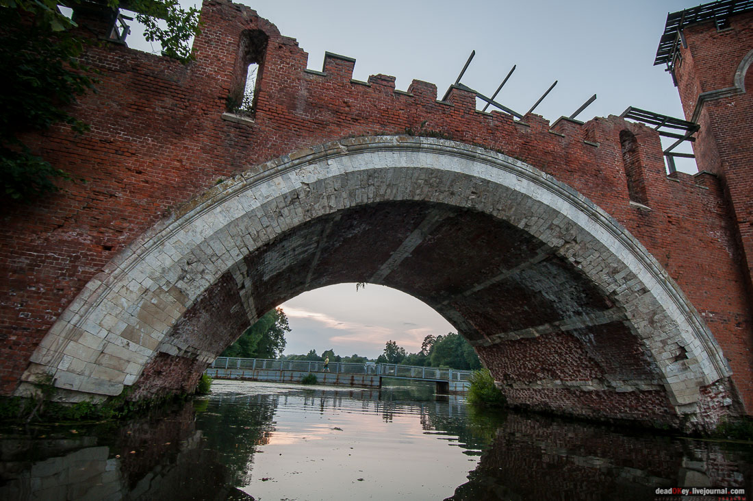 усадьба Марфино - грифонов покрасили