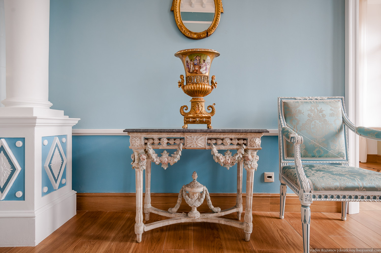 усадьба Остафьево, интерьеры после реставрации