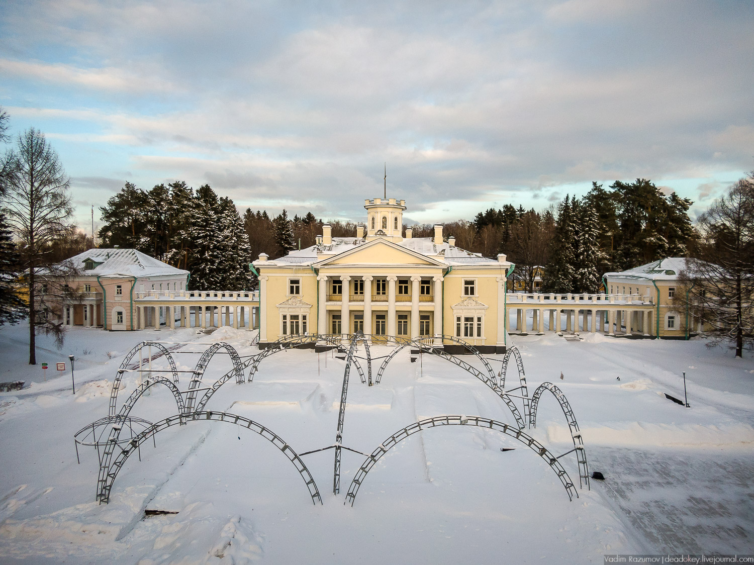усадьба Валуево с дрона