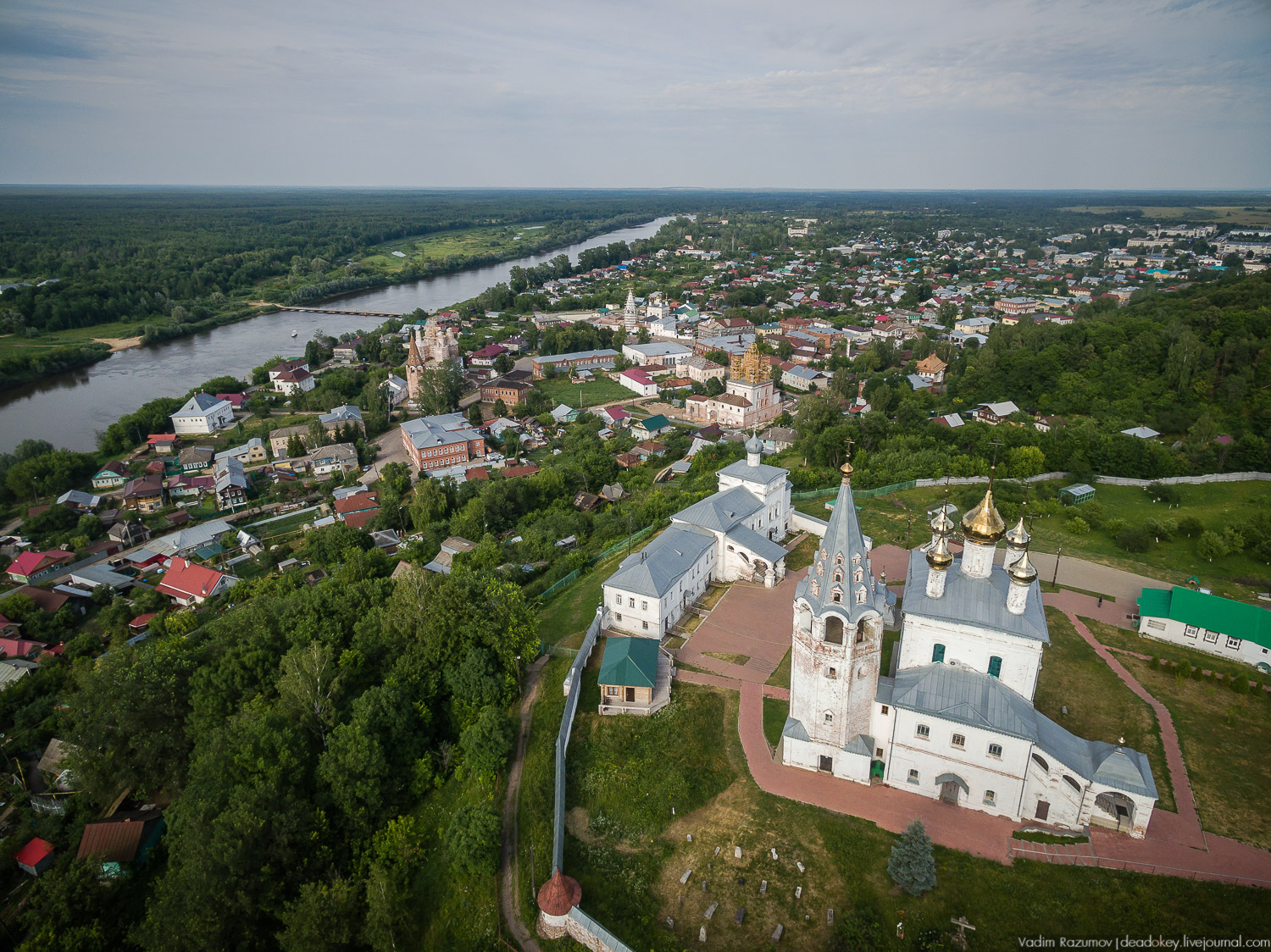 Гороховец с дрона