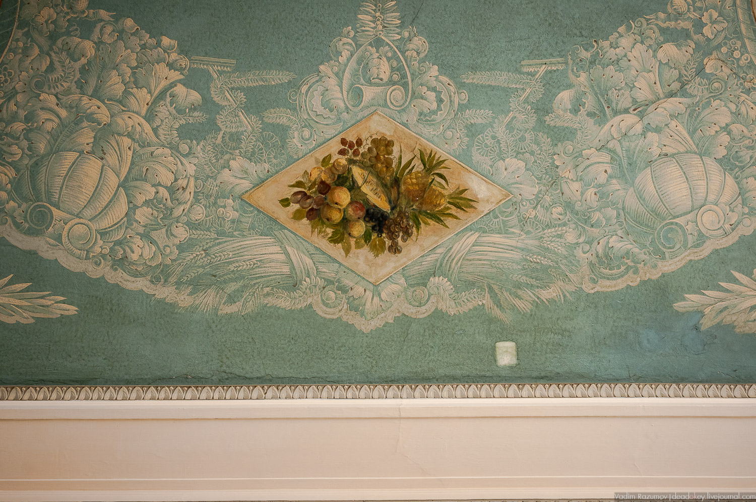 усадьба Братцево, Москва, интерьеры главного дома