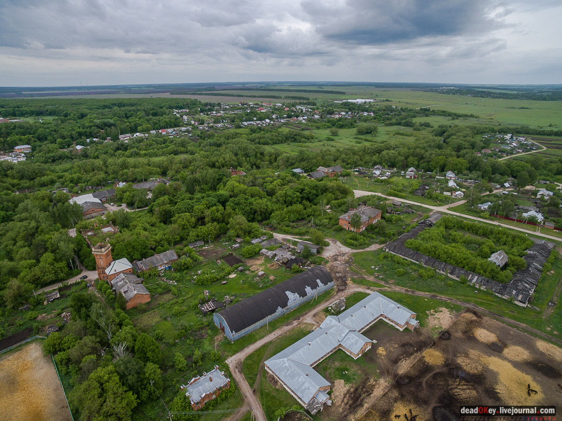 усадьба Старожилово с квадрокоптера