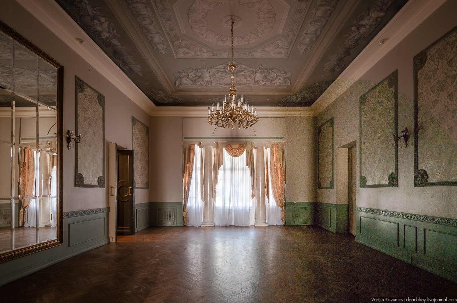 усадьба Братцево, Москва, интерьеры главного дома