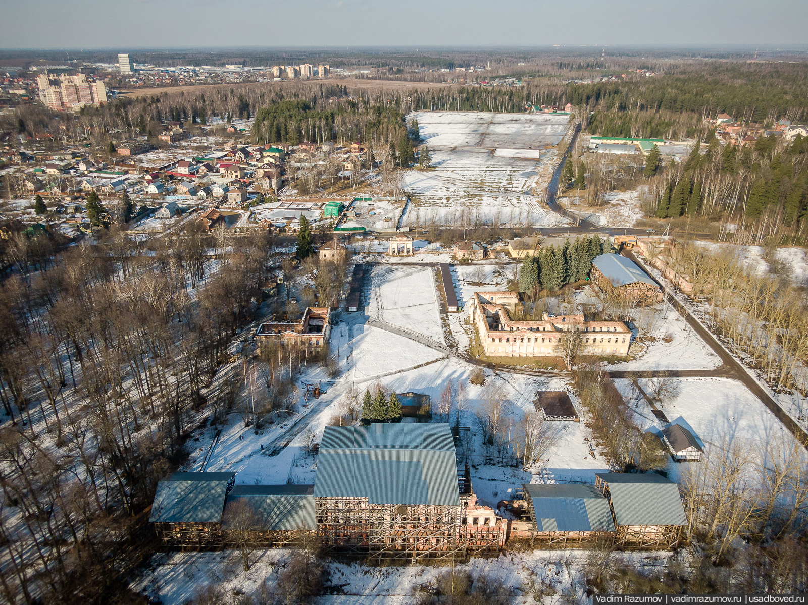 усадьба Гребнево, 2020 год, Андрей Ковалев, реставрация усадьбы