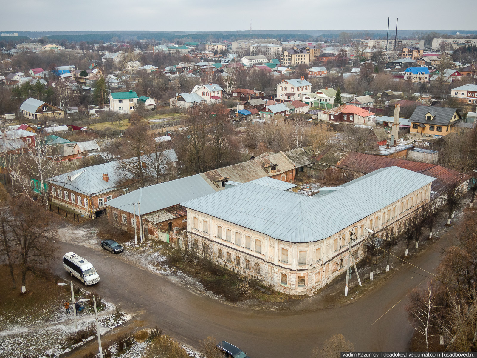 Касимов с дрона, Рязанская область