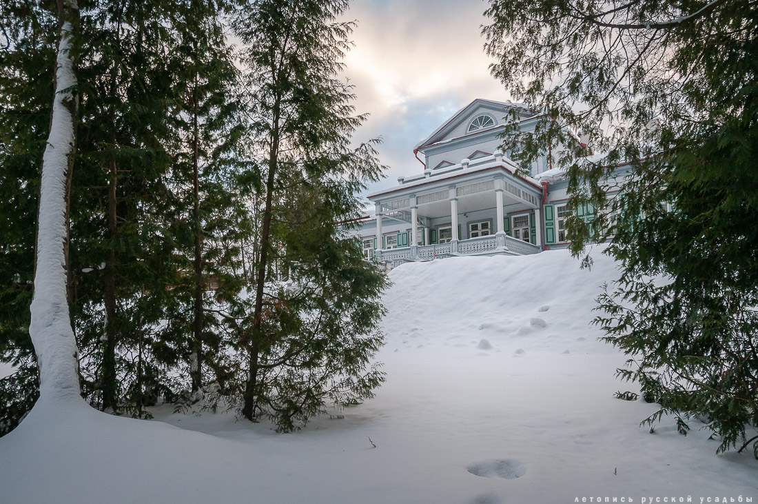 усадьба Абрамцево в фильме Накануне по роману Тургенева