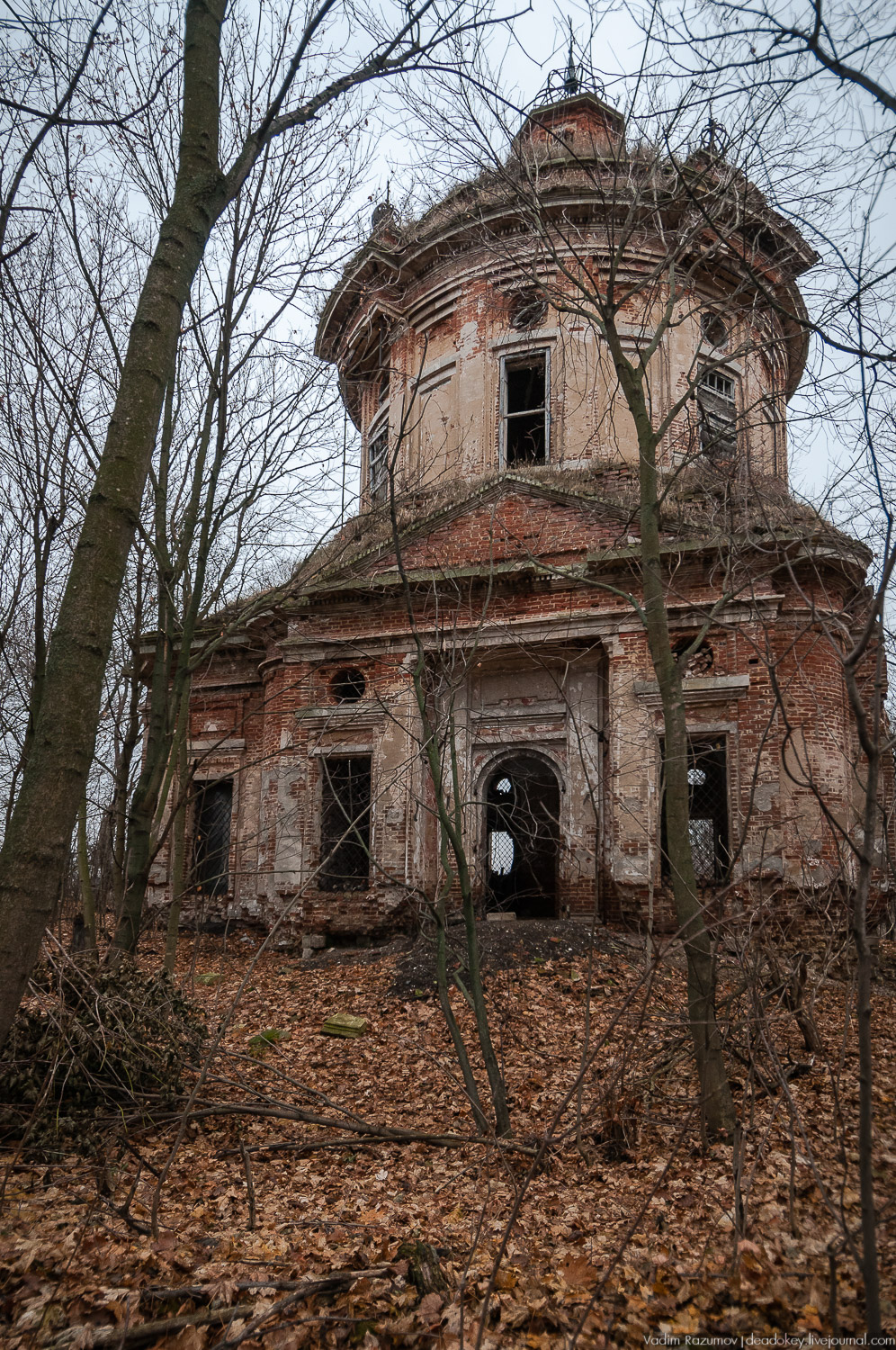 усадьба Горки, Заразы, Тульская область, церковь Михаила Архангела