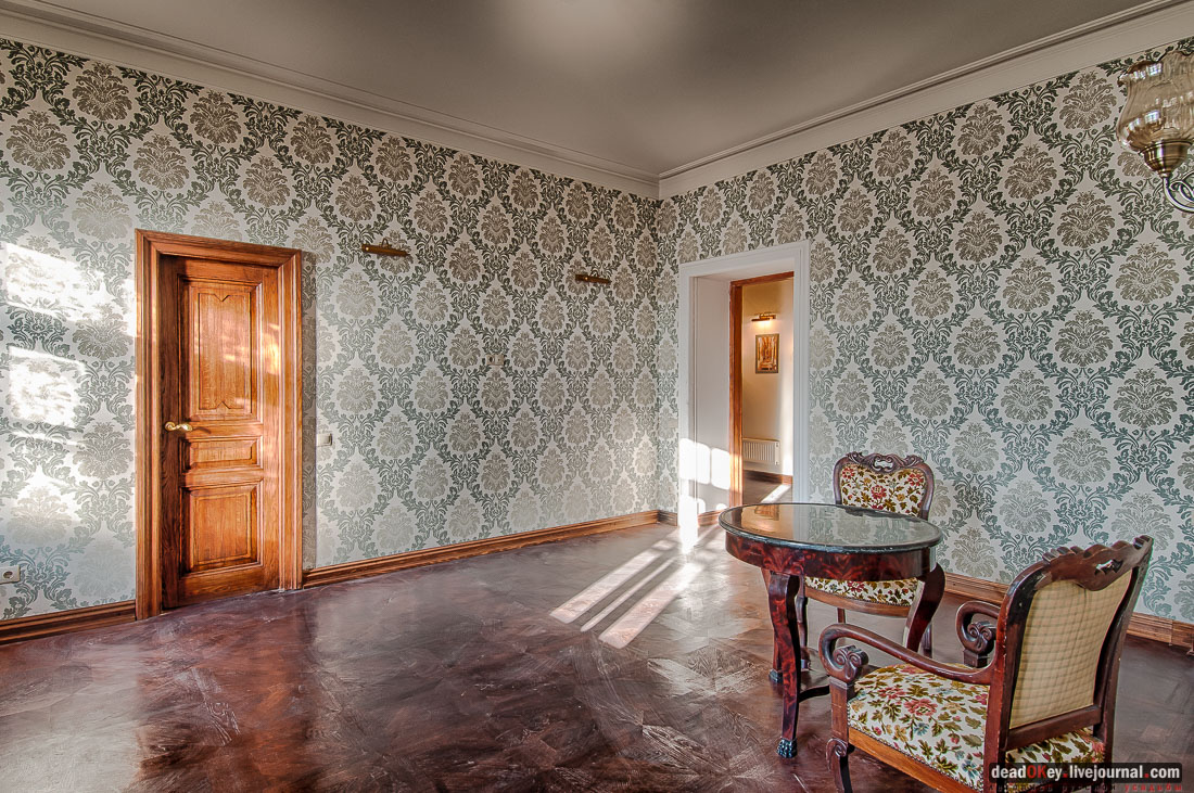 усадьба Талицы Аигиных, интерьер после реставрации, ноябрь 2014