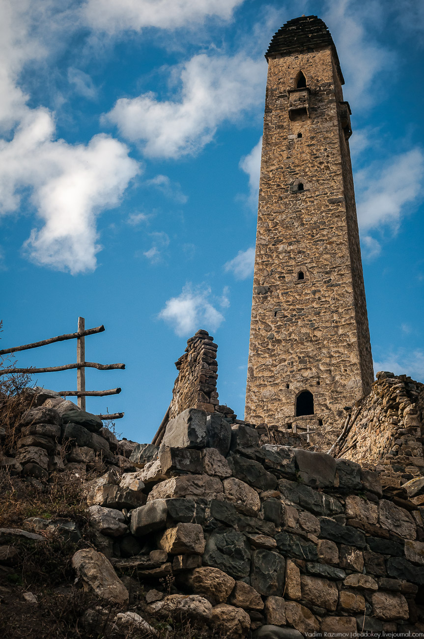 Башенный комплекс Ляжги, Ингушетия, Джейрахский район, сельское поселение Ляжги.
