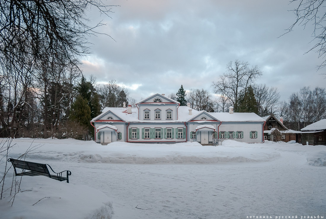 усадьба Абрамцево, зима 2017