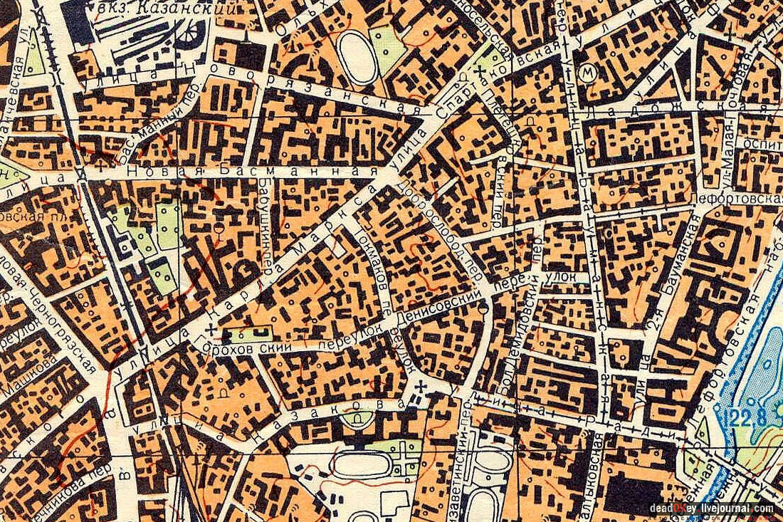 Дом Рокотова на Старой Басманной