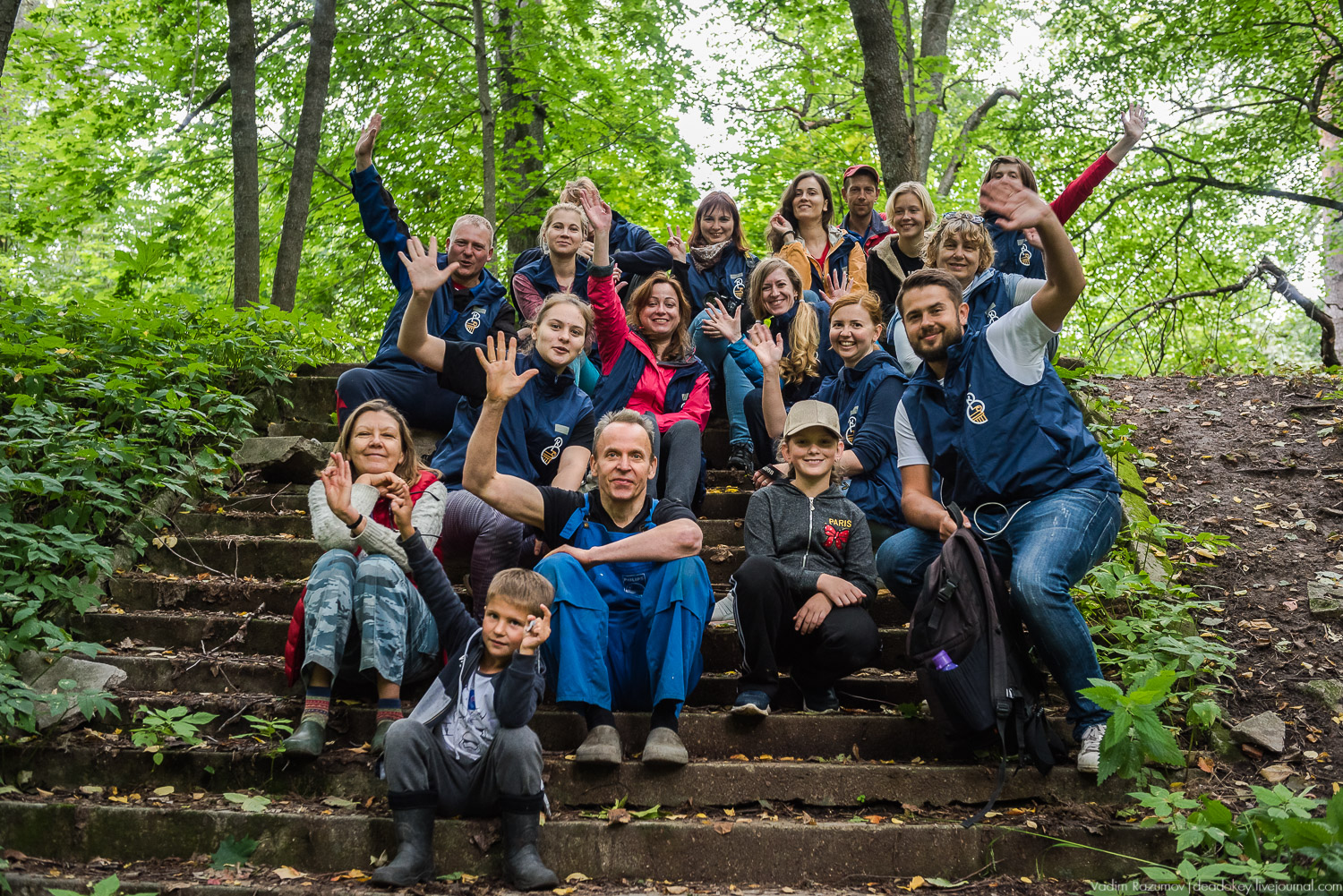 усадьба Никольское-Обольяниново, Усадебные волонтеры, субботник 17 августа 2019 года