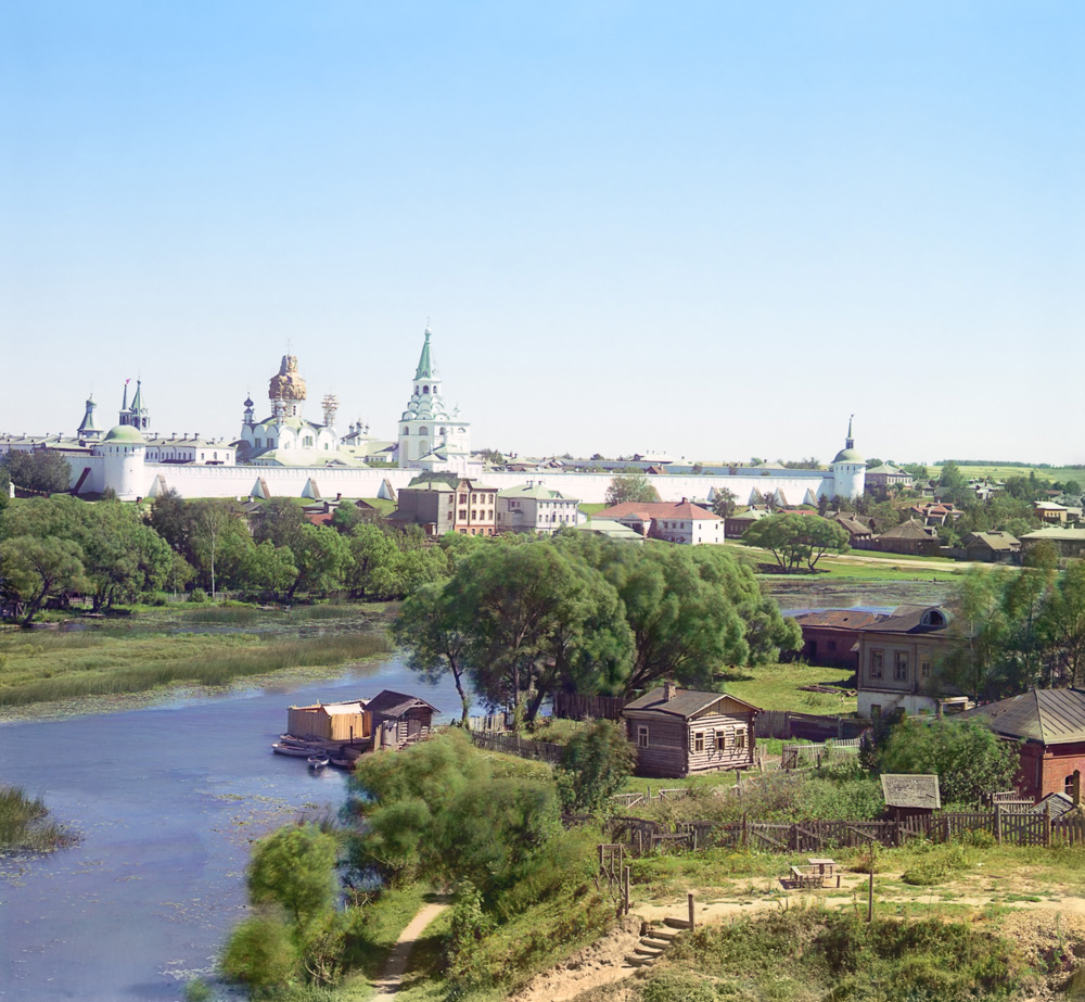 Александров, старые снимки Прокудина-Горского, фотосравнение