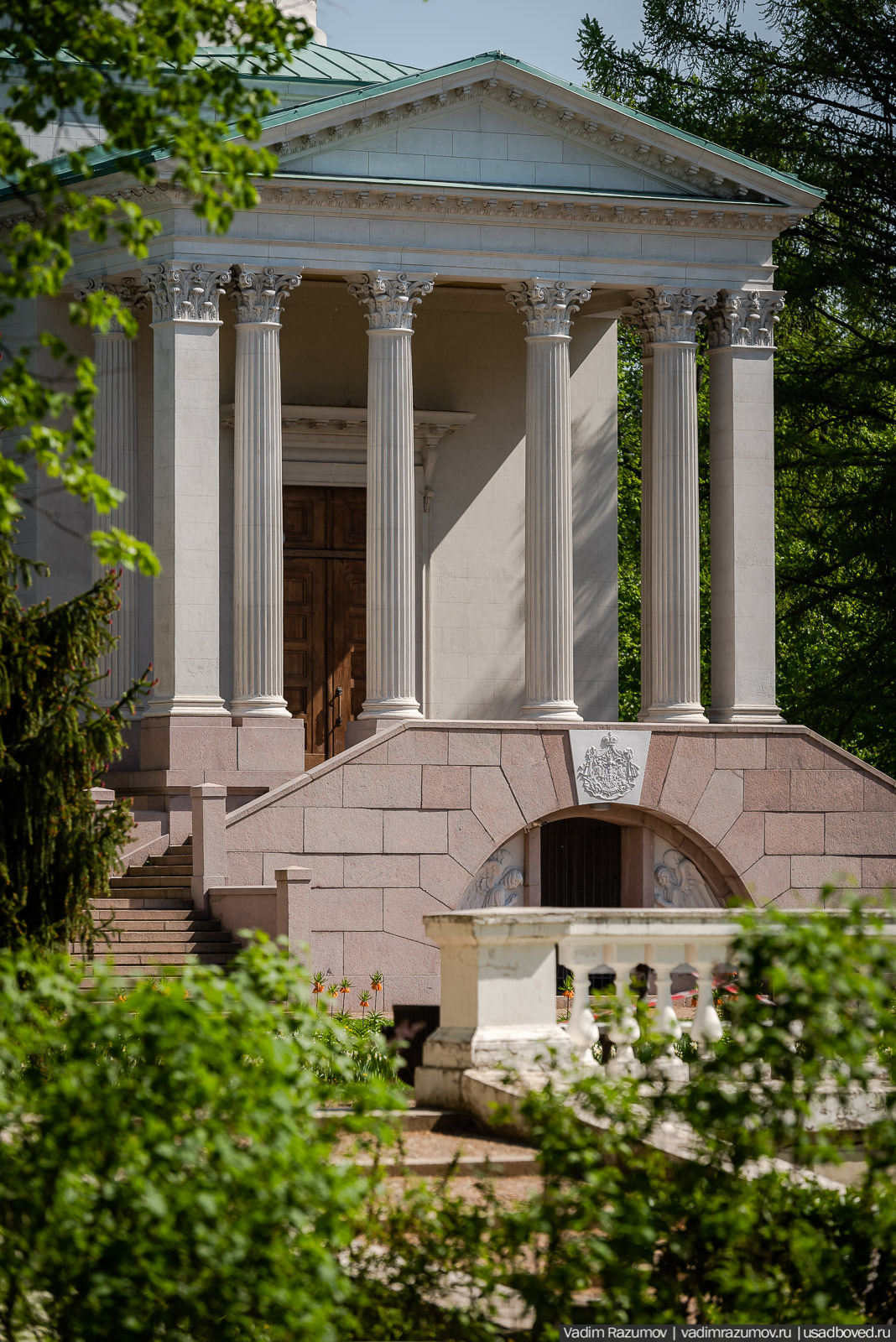 усадьба Архангельское, весна, май 2021