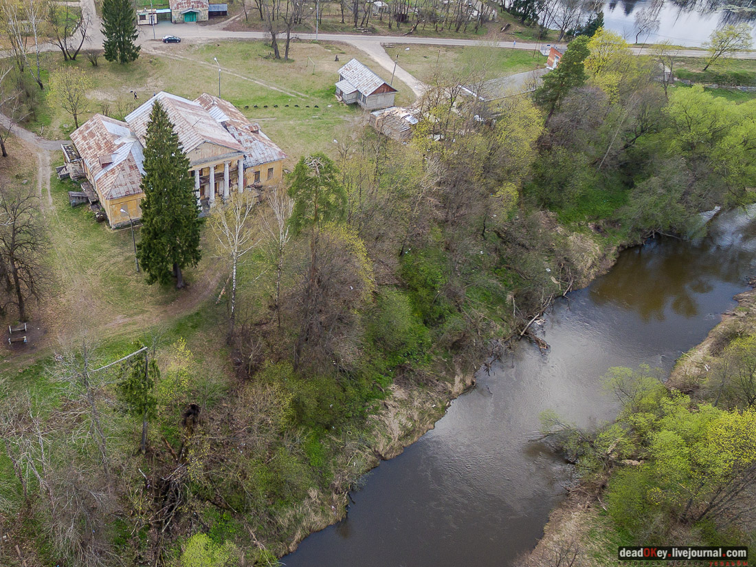 усадьба Медное-Власово с квадрокоптера