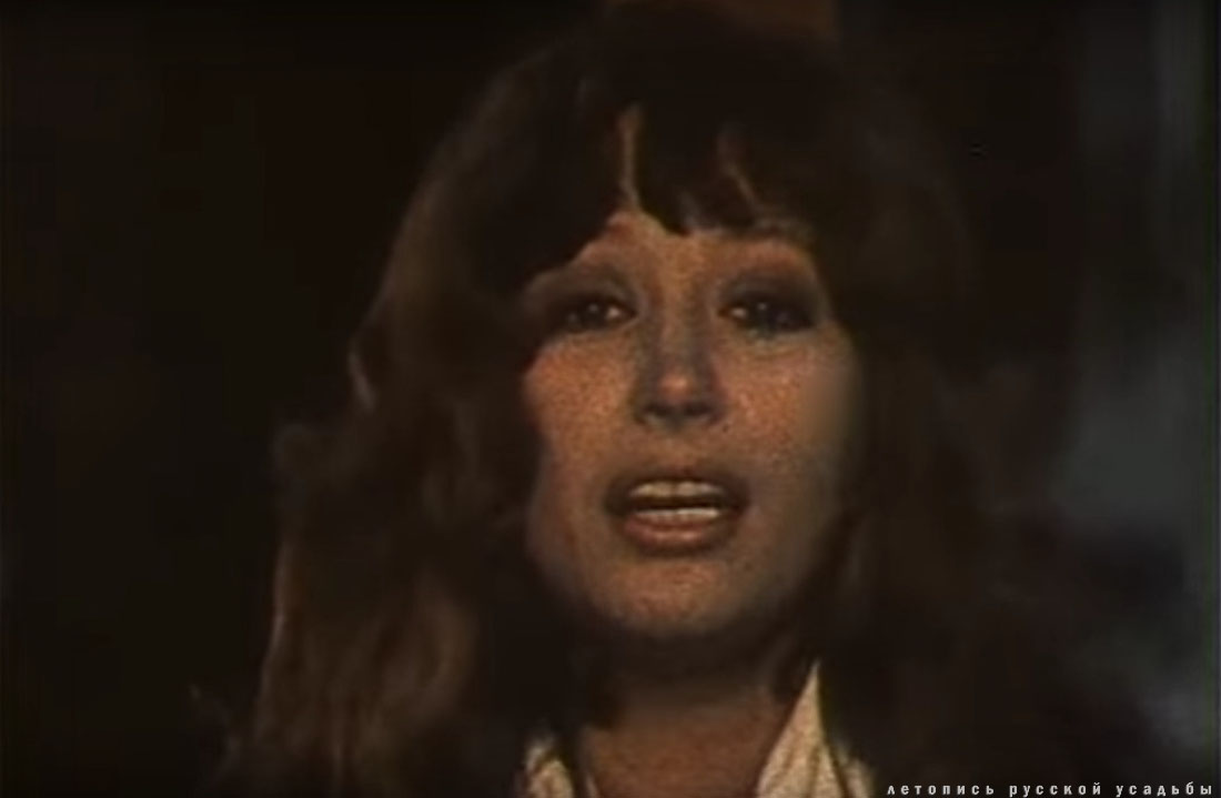 усадьба Марфино в фильме Женщина которая поет