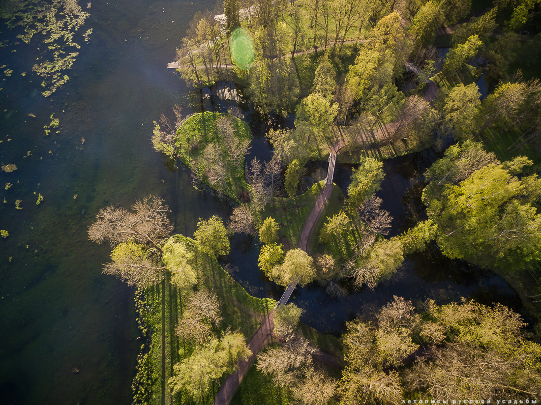 Вадим Разумов. Фотографии с дрона и с квадрокоптера. Блог Летопись русской усадьбы