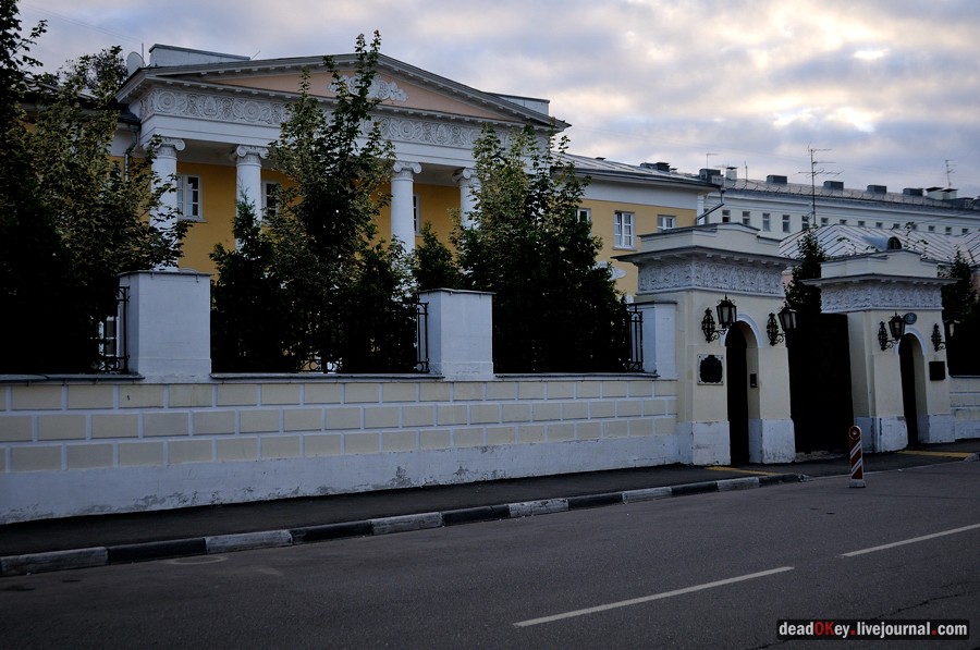 усадьба Б.К. Мильгхаузена, Москва, ул. Гончарная д.2