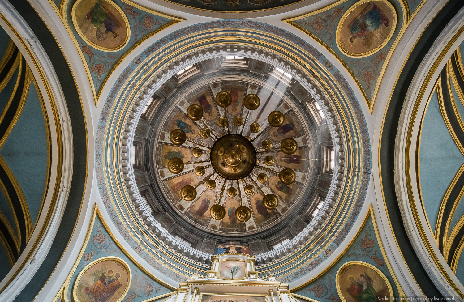 Казанский храм в Богородицке, интерьеры