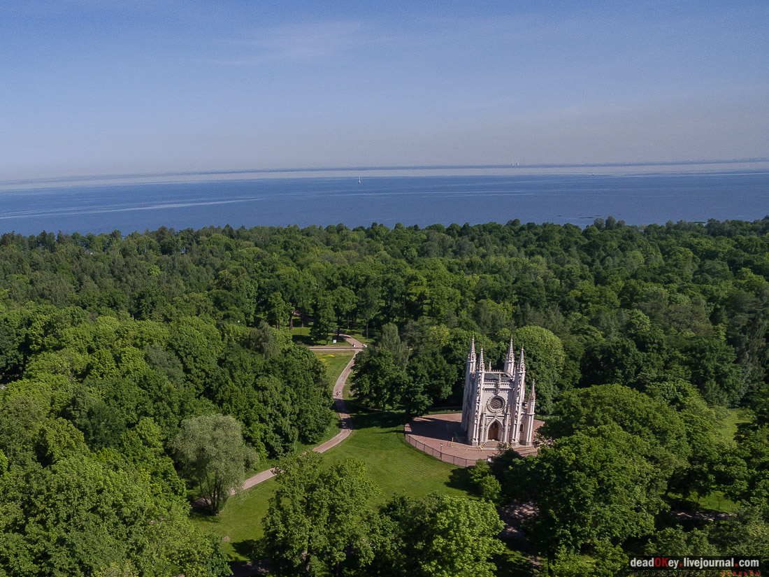 Летопись Русской усадьбы - фотографии с квадрокоптера
