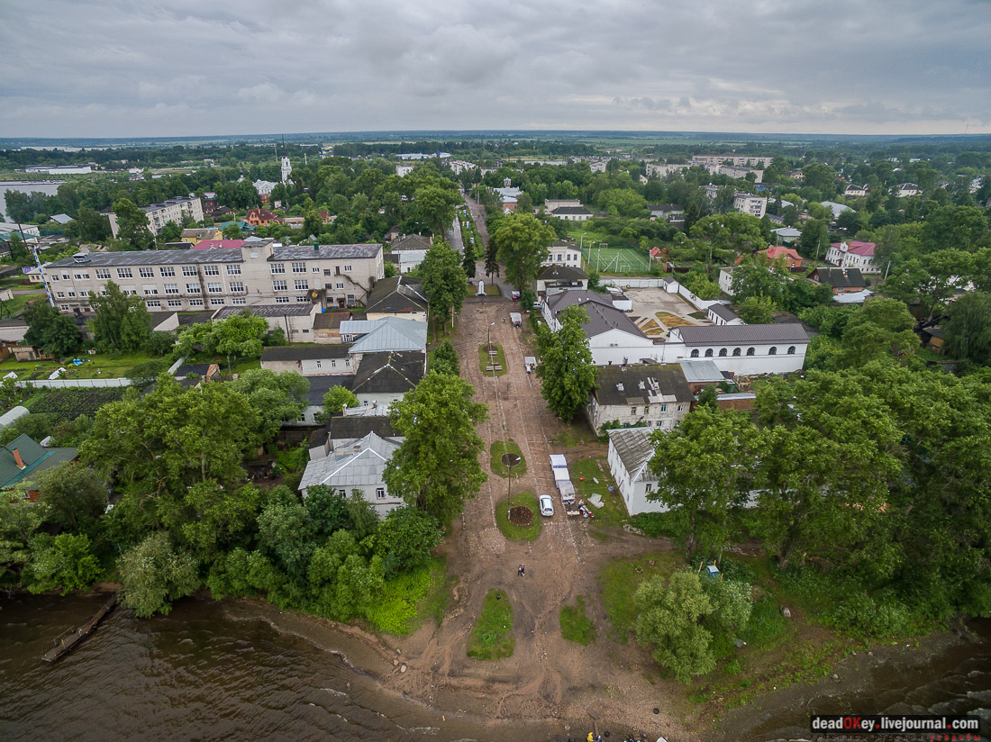 Калязин. Калязинская колокольня