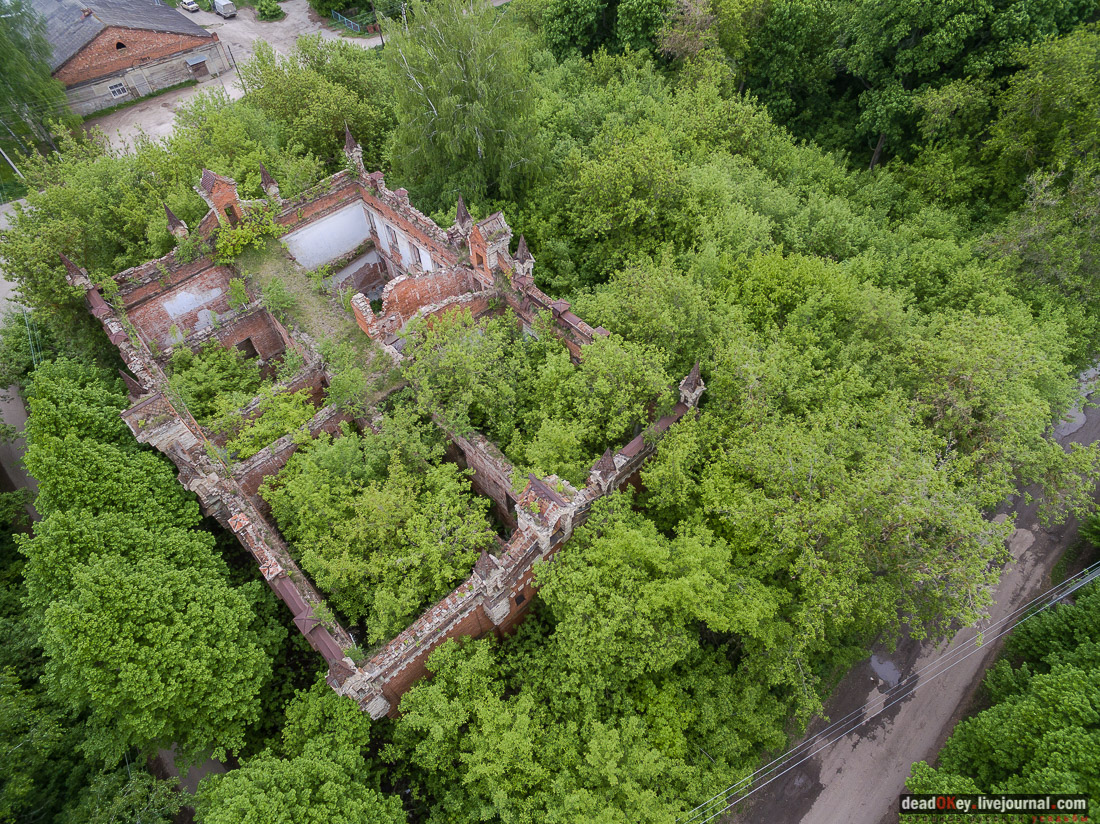 усадьба Старожилово с квадрокоптера