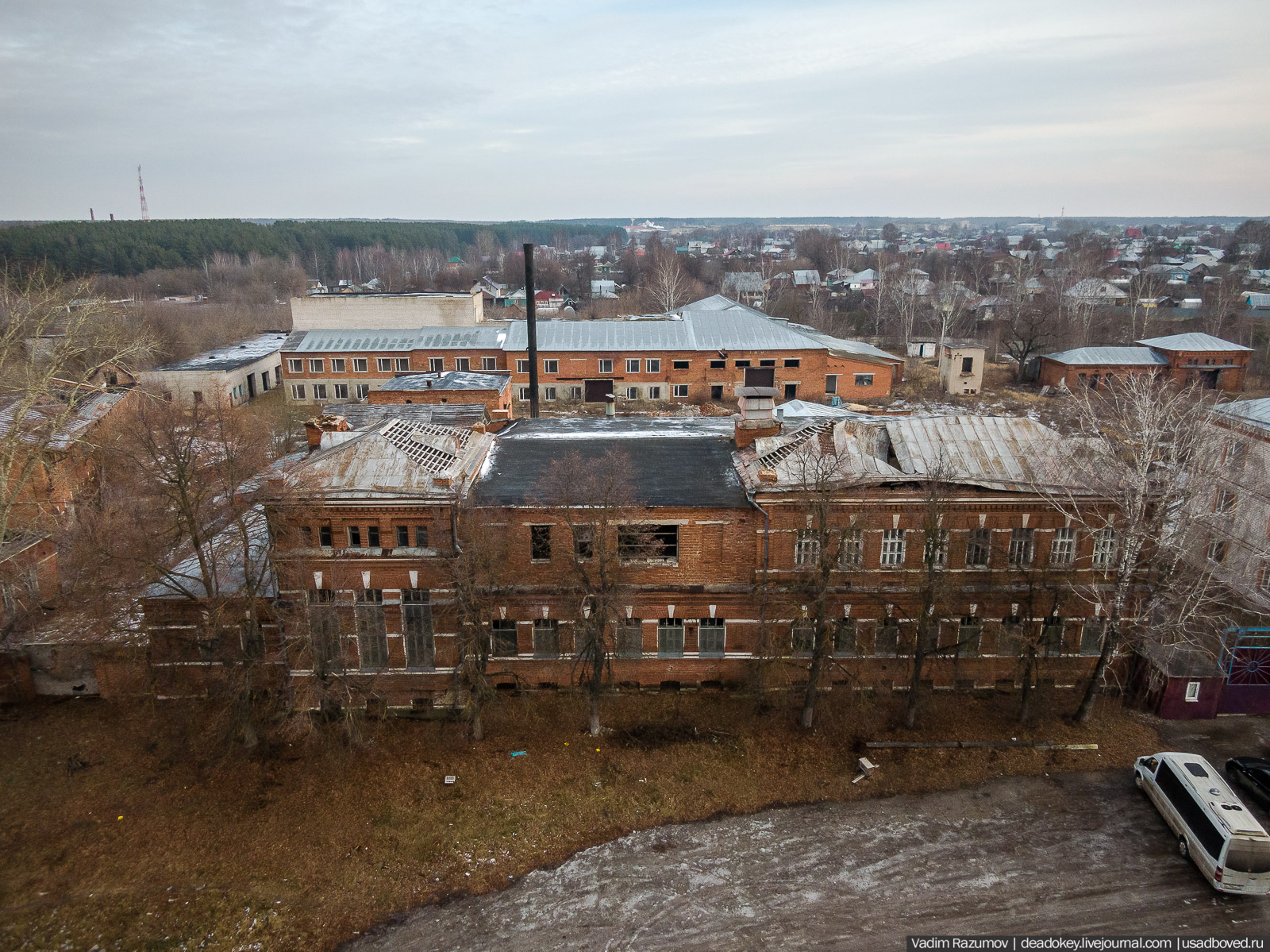 Касимов с дрона, Рязанская область