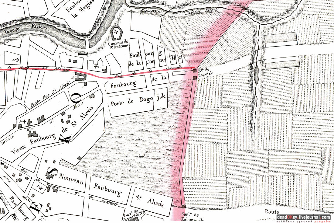 улица Школьная (1-я Рогожская улица), г. Москва, Рогожская слобода