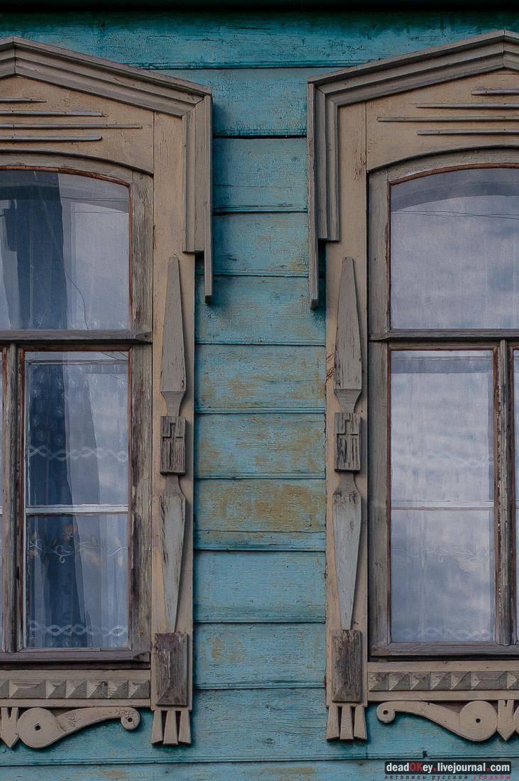 деревянные наличники Ельца, елецкий деревянный наличник