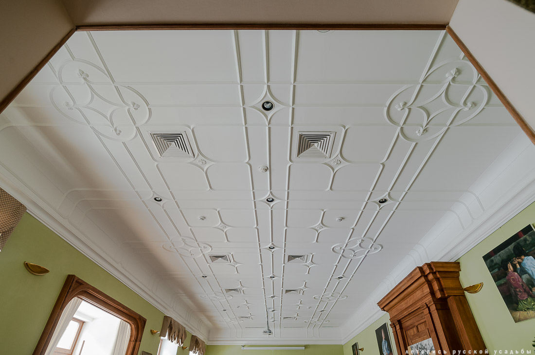 Интерьеры дома купцов Кузнецовых после реставрации, г. Москва, ул. Проспект Мира, д. 41, стр. 1.