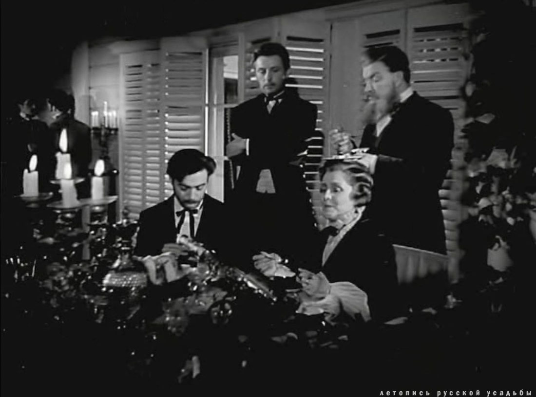 усадьба Абрамцево в фильме Накануне по роману Тургенева