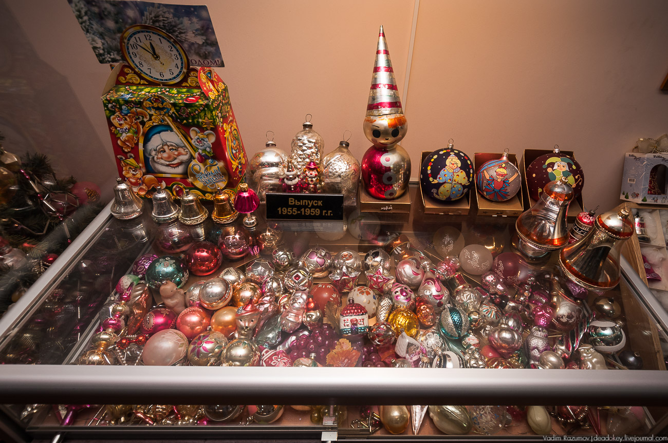 Павловский Посад, фабрика елочных игрушек Иней